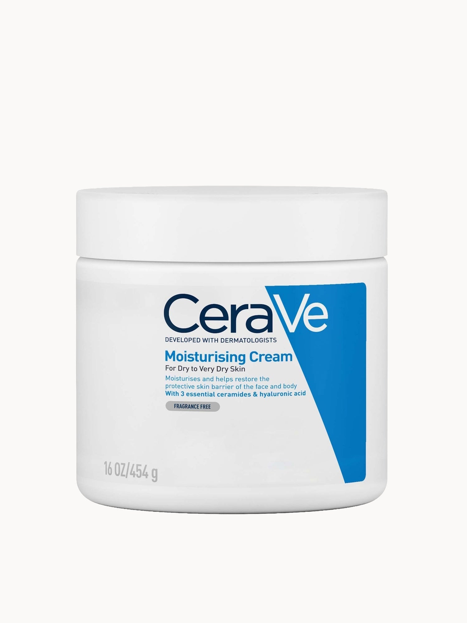 CeraVe Moisturising Cream for Dry to Very Dry Skin 454g