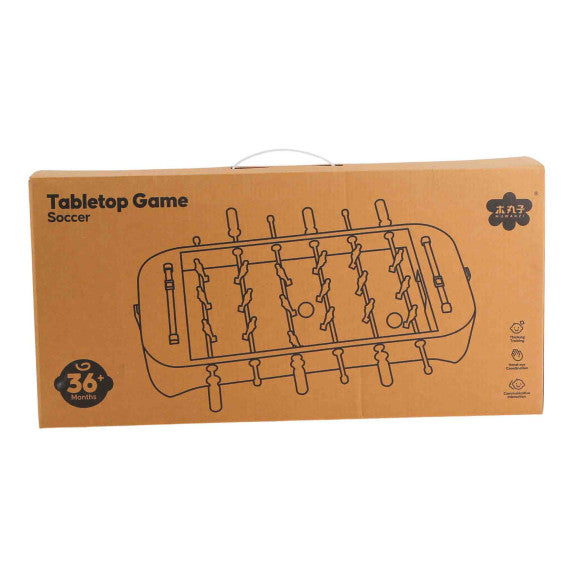 Wooden Table Top Football Game -لعبة كرة قدم خشبية تُوضع على طاولة