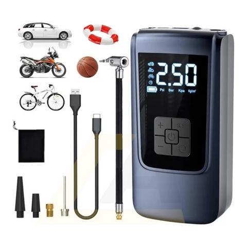🚘 150PSI Cordless Tire Inflator Air Compressor - 🚘 ضاغط هواء لاسلكي لنفخ إطارات السيارات بقوة 150 رطل لكل بوصة مربعة