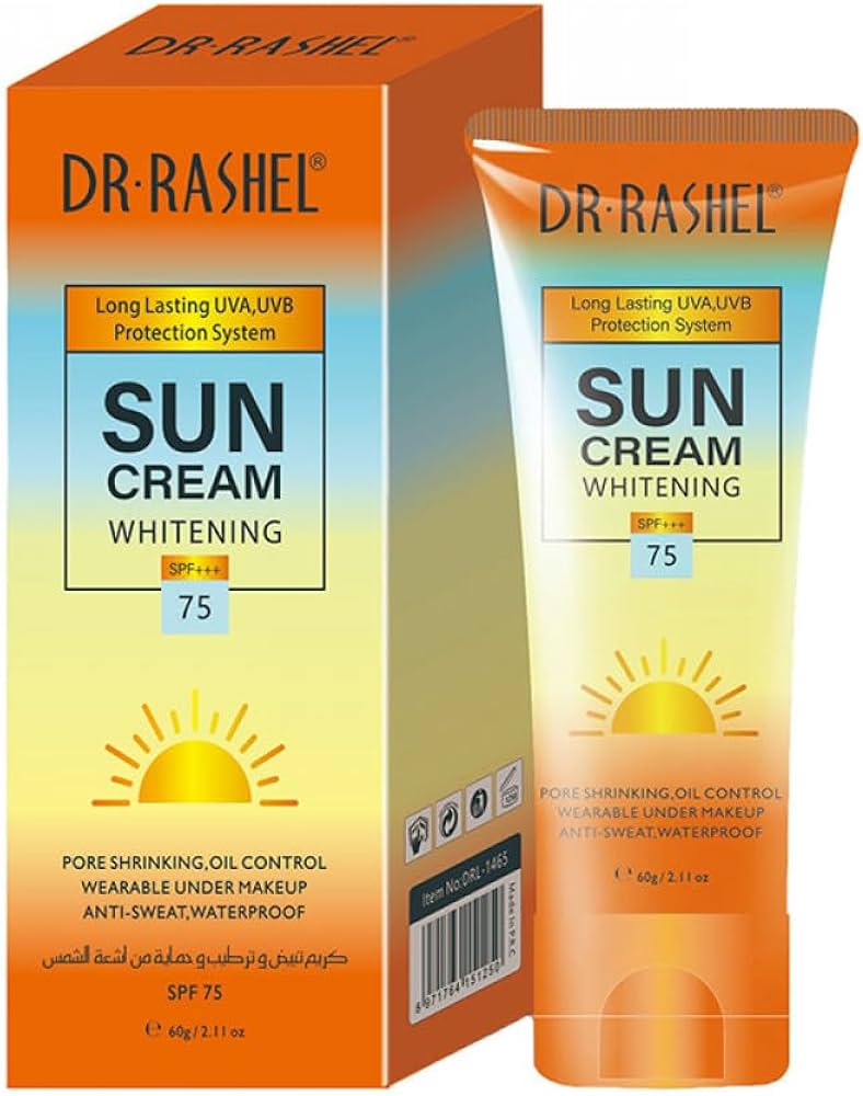 Dr. Rashel Sun Cream Whitening SPF 75+ 60g