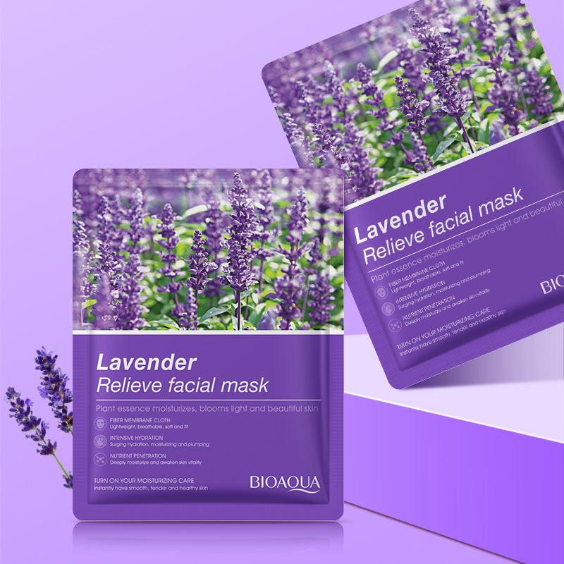 Puqianna Lavender Hydrating Face Mask 25ml  - قناع الوجه المرطب باللافندر من بوكيانا، 25 مل