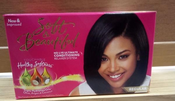 Soft & Beautiful No-Lye Conditioning Relaxer – Regular - بلسم فرد الشعر الناعم والجميل الخالي من الصودا الكاوية - عادي
