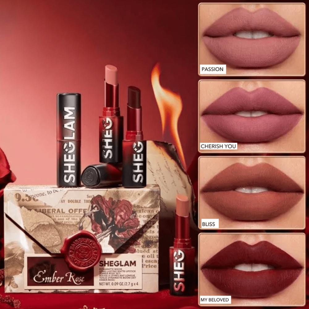 Sheglam Dynamatte Boom Lipstick – Cherish You - أحمر شفاه شيغلام دينامات بوم - تشيريش يو