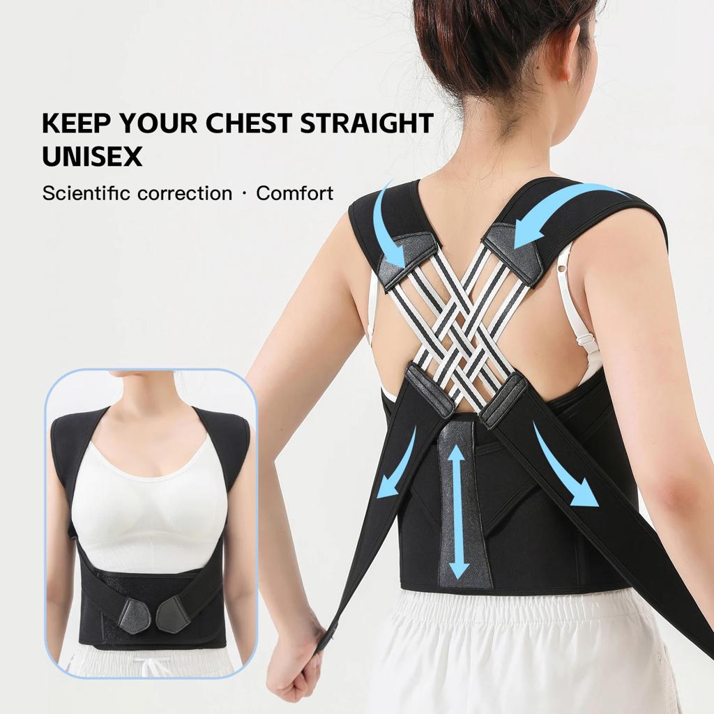 🌟 Posture Corrector Back Support Belt - 🌟 کرنسی درست کرنے والا بیک سپورٹ بیلٹ