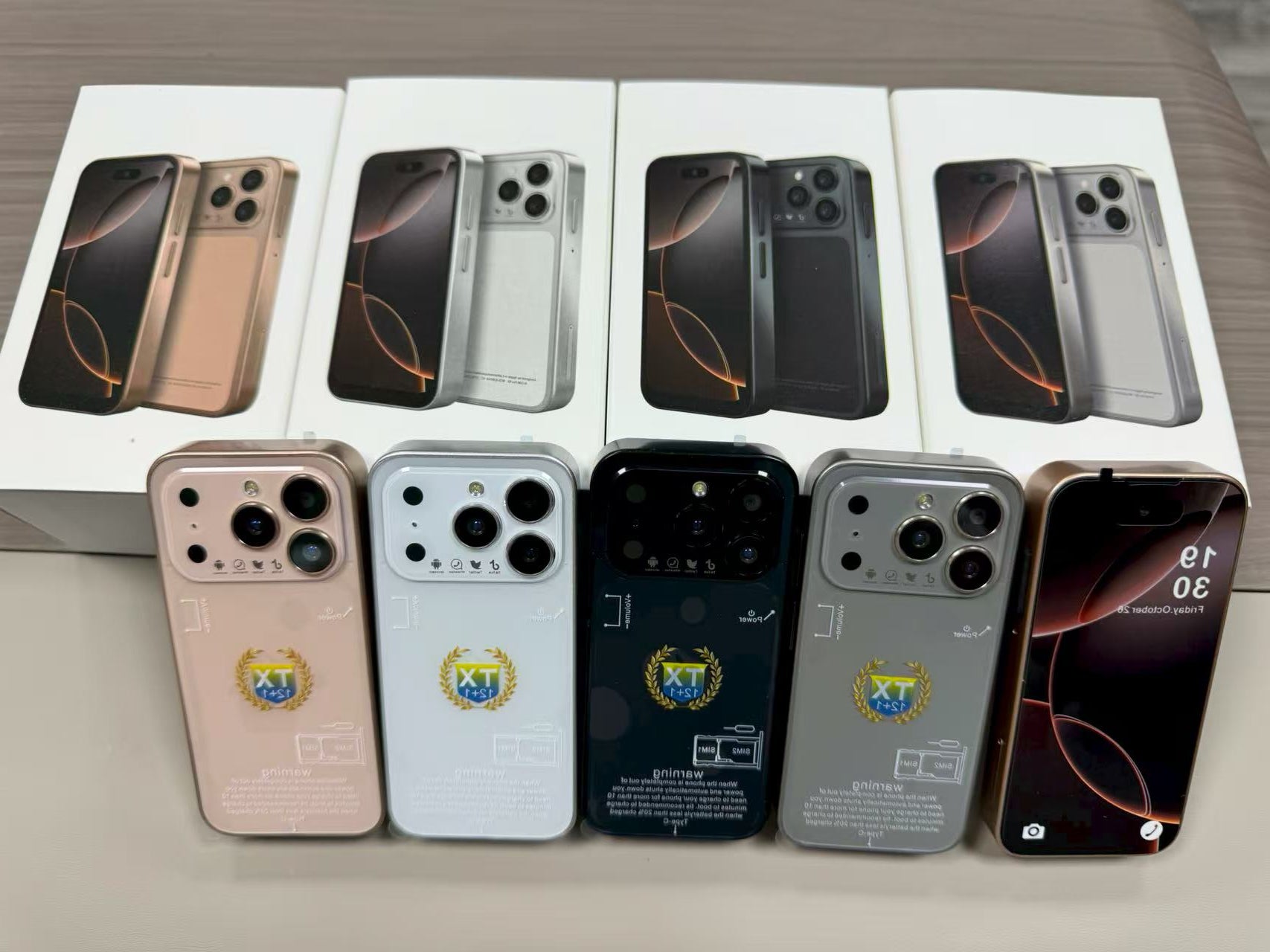 iPhone 17 Pro Max Mini Smartphone – Premium Design, HD Display & Triple Camera - هاتف آيفون 17 برو ماكس ميني الذكي – تصميم فاخر، شاشة عالية الدقة وكاميرا ثلاثية