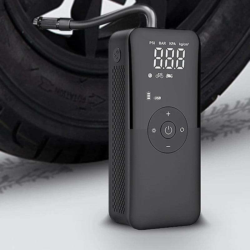 🚘 150PSI Cordless Tire Inflator Air Compressor - 🚘 ضاغط هواء لاسلكي لنفخ إطارات السيارات بقوة 150 رطل لكل بوصة مربعة