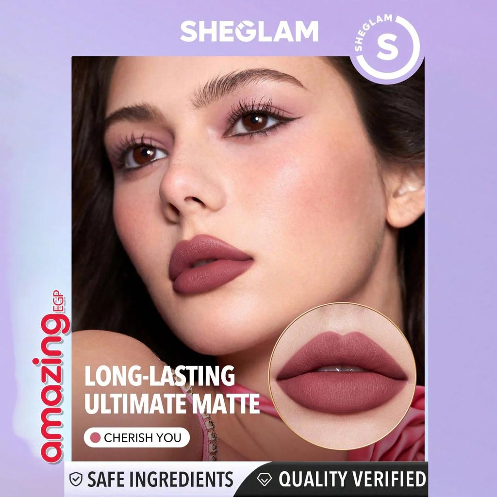 Sheglam Dynamatte Boom Lipstick – Cherish You - أحمر شفاه شيغلام دينامات بوم - تشيريش يو