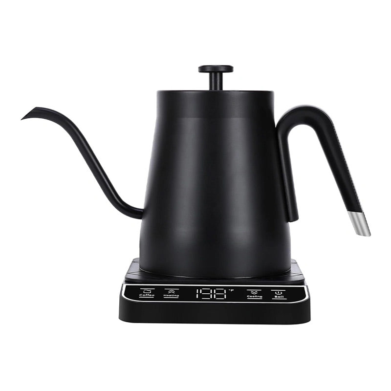 ☕ Precision gooseneck spout for controlled pouring - ☕ صنبور دقيق على شكل عنق الإوزة لصب متحكم فيه