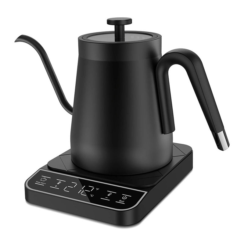 ☕ Precision gooseneck spout for controlled pouring - ☕ صنبور دقيق على شكل عنق الإوزة لصب متحكم فيه