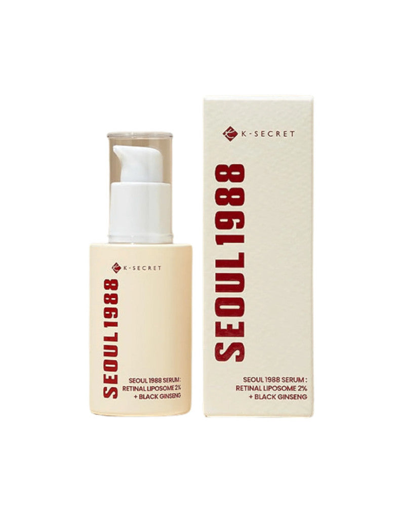 K Secret Seoul 1988 Serum: Retinal Liposome 2% And Black Ginseng 30 Ml