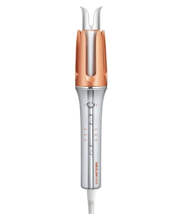 💇‍♀️✨ Sheglam Hair It Curl One Touch Instant Curler 32mm – Automatic Hair Curling Iron 🔥💖 - 💇‍♀️✨ مكواة تجعيد الشعر الأوتوماتيكية Sheglam Hair It Curl One Touch مقاس 32 مم 🔥💖